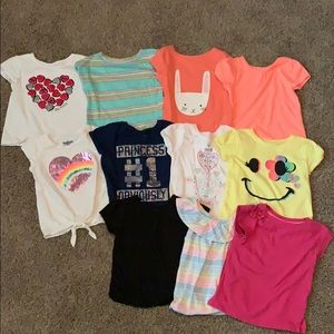 Toddler girl 2t short sleeve t shirts